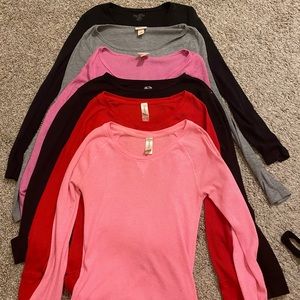 6 long sleeve size small